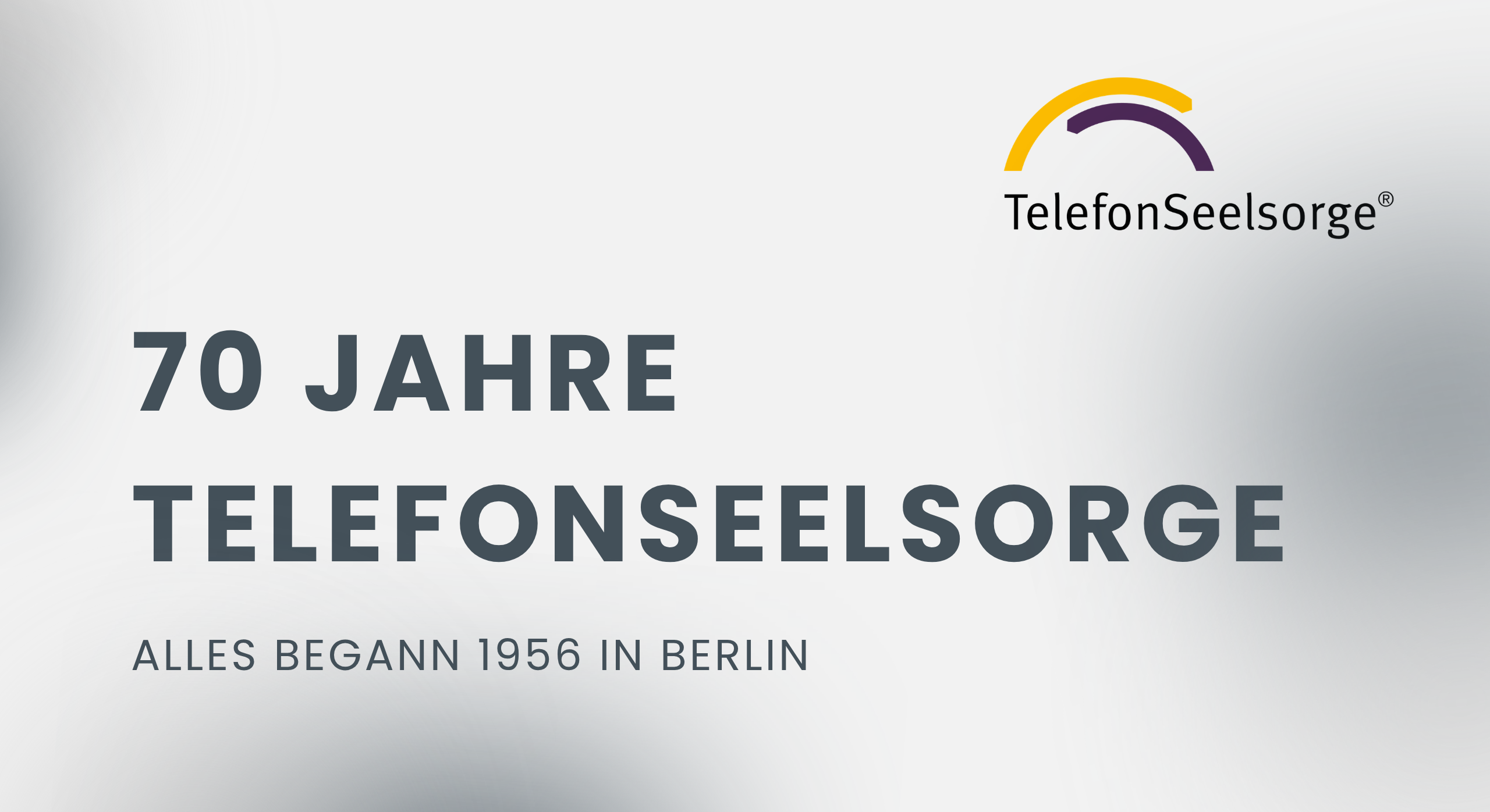 70 Jahre TelefonSeelsorge: Die Geschichte seit 1956